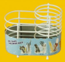 高低圆形筷子笼